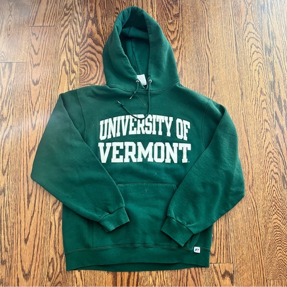 UVM hoodie UNISEX (Men's M)
University of Vermont. Dark green - Picture 1 of 7